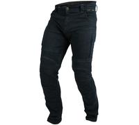 Trilobite Parado AAAA Doublelayer Slim Motorrad Jeans, schwarz, Größe 32 40 für Männer