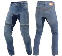 Trilobite Parado Motorrad-Jeans Monolayer Herren blau slim fit 38/32