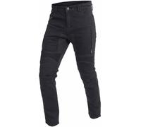 Trilobite Parado Doublelayer Slim Motorrad Jeans, schwarz, Größe 34 38 für Männer