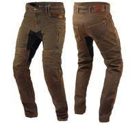 Trilobite Parado Motorrad-Jeans Doublelayer Herren Rusty Braun, Lang, Slim Fit 30/34