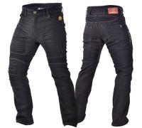 Trilobite Parado Motorrad-Jeans Doublelayer Herren Schwarz Lang 32/34