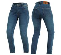 Trilobite Uptown Damen Motorradjeans blau Slim-Fit, Größe 26/32