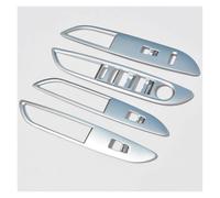Trim Kompatibel Kohlefaser-Aufkleber Abdeckung Für Opel Für Mokka 2012-2016 Innen Armlehne Tür Fenster Taste Schalter Panel Abdeckung Trim Garnieren