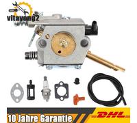 Trimmer-Vergaser-Zündkerze Kit für FS48 FS52 FS66 FS86 Walbro WT-45-1 WT-45A