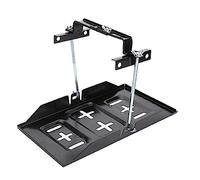 Trintion Batterieträger 12V Auto Batteriehalter 34.2 x 20cm Universal Metall Verstellbar Batteriehalter Autobatterie Klemmen fur SUV Marine Wohnmobil