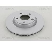 Triscan Bremsscheibe 8120 29150C vorne rechts/links belüftet 280 mm für VW SEAT AUDI