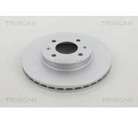 TRISCAN BREMSSCHEIBE VORNE, COATED vorne 812043125C für HYUNDAI KIA