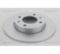 TRISCAN Bremsscheibe hinten rechts links voll 247mm für PEUGEOT CITROËN 8120 28113C