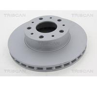 Triscan 1x Bremsscheibe Vorderachse Belüftet [Hersteller-Nr. 8120101005C] für Citroën, Fiat, Opel, Peugeot, Vauxhall