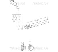 TRISCAN 8516 11025 Servoleitung