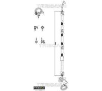 TRISCAN Hydraulikschlauch, Lenkung 8516 29038