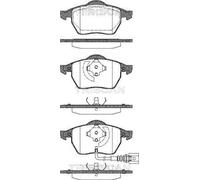 TRISCAN Bremsbelagsatz, Scheibenbremse 8110 29040 für AUDI SEAT SKODA VW