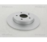 Triscan Bremsscheibe Hinterachse 812016143C Voll für Ford 1x