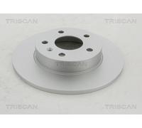 Triscan 1x Bremsscheibe Hinterachse Voll [Hersteller-Nr. 812024128C] für Chevrolet, Opel, Vauxhall