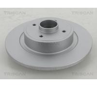 TRISCAN Bremsscheibe hinten rechts links voll 274mm für RENAULT 8120 25143C
