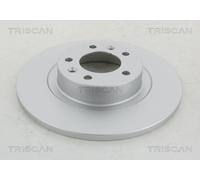 TRISCAN BREMSSCHEIBE HINTEN, COATED hinten 812028135C für PEUGEOT