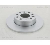 Triscan 1x Bremsscheibe Hinterachse Voll [Hersteller-Nr. 812029194C] für Audi, Seat, Skoda, VW