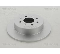 TRISCAN BREMSSCHEIBE HINTEN, COATED hinten 812040148C für HONDA MG