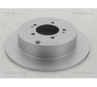 TRISCAN BREMSSCHEIBE HINTEN, COATED hinten 812042137C für CITROËN MITSUBISHI