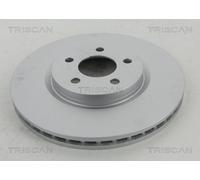 TRISCAN Bremsscheibe vorne rechts links belüftet 280mm für CHRYSLER 8120 10193C