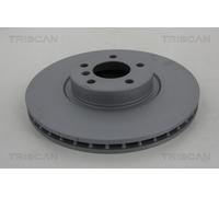 TRISCAN Bremsscheibe vorne rechts links belüftet 348mm für BMW 8120 11181C