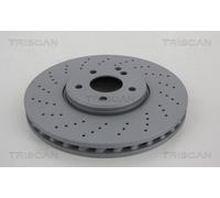 TRISCAN BREMSSCHEIBE VORNE, COATED vorne 8120231008C für MERCEDES-BENZ