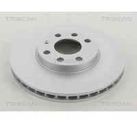 Triscan 1x Bremsscheibe [Hersteller-Nr. 812024126C] für Chevrolet, Opel, Vauxhall