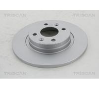 Triscan Bremsscheibe Vorderachse Voll COATED Nr. 812025152C – 1x für Dacia, Renault
