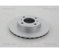 TRISCAN BREMSSCHEIBE VORNE, COATED vorne 812042116C für MITSUBISHI