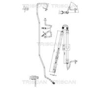 Triscan Hydraulikschlauch Servoschlauch Passend Für Ford Galaxy Mondeo S-max Hydraulikschlauch Lenkung: Aic: 58497 Esen Skv: 10skv921 Ford: 1377190
