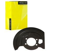 Spritzblech, Bremsscheibe TRISCAN 8125 14108 für NISSAN, Vorderachse links