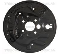 Triscan Bremsscheibenschutz 8125 29264 – Hinterachse links, kataphoretisch grundiert