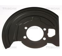 Spritzblech, Bremsscheibe TRISCAN 8125 14108 für NISSAN, Vorderachse links