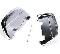 Trittbretter Abdeckung Chrom Cover für Harley Davidson FLT Touring Softail Dyna