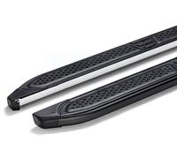Trittbretter kompatibel mit Hyundai Tucson 2005-2010 Ares Schwarz mit ABE