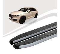 Trittbretter passend für Audi Q5 ab Baujahr 08/2008-12/2016 DOLU Silber mIt ABE