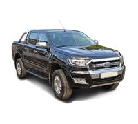 Trittbretter passend für Ford Ranger (12-22) SCHWARZ mit Gutachten Schwellerrohr