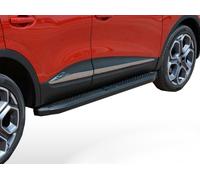 Trittbretter passend für Hyundai Tucson 2005-2010 Ares Schwarz mit TÜV