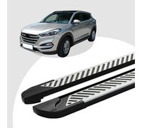 Trittbretter passend für Hyundai Tucson ab 08/2004-11/2010 (Model: LINE, Farbe: