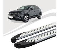 Trittbretter passend für Hyundai Tucson ab Baujahr 05/2015-2020 ALMO Silber mIt