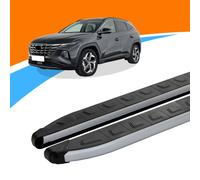 Trittbretter passend für Hyundai Tucson ab Baujahr 05/2015-2020 DOLU Silber mit