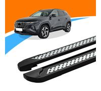 Trittbretter passend für Hyundai Tucson ab Baujahr 05/2015-2020 VISO Schwarz mit
