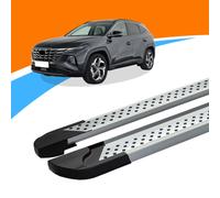 Trittbretter passend für Hyundai Tucson ab Baujahr 05/2015-2020 VISO Silber mit