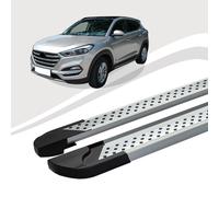 Trittbretter passend für Hyundai Tucson ab Baujahr 08/2004-11/2010 ALMO Silber A
