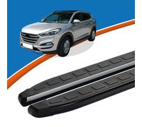 Trittbretter passend für Hyundai Tucson ab Baujahr 08/2004-11/2010 DOLU Schwarz