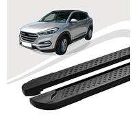Trittbretter passend für Hyundai Tucson Baujahr 08/2004-11/2010 ALMO Schwarz mIt