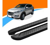 Trittbretter passend für Hyundai Tucson Baujahr 08/2004-11/2010 ALMO Schwarz mit