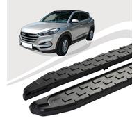 Trittbretter passend für Hyundai Tucson Baujahr 08/2004-11/2010 SUPA Schwarz mIt