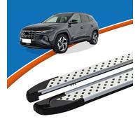 Trittbretter passend für Schweller Hyundai Tucson Baujahr 05/2015-2020 SOMA Silb
