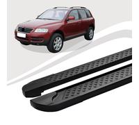 Trittbretter passend für VW Touareg ab Baujahr 10/2002-05/2010 ALMO Schwarz mIt